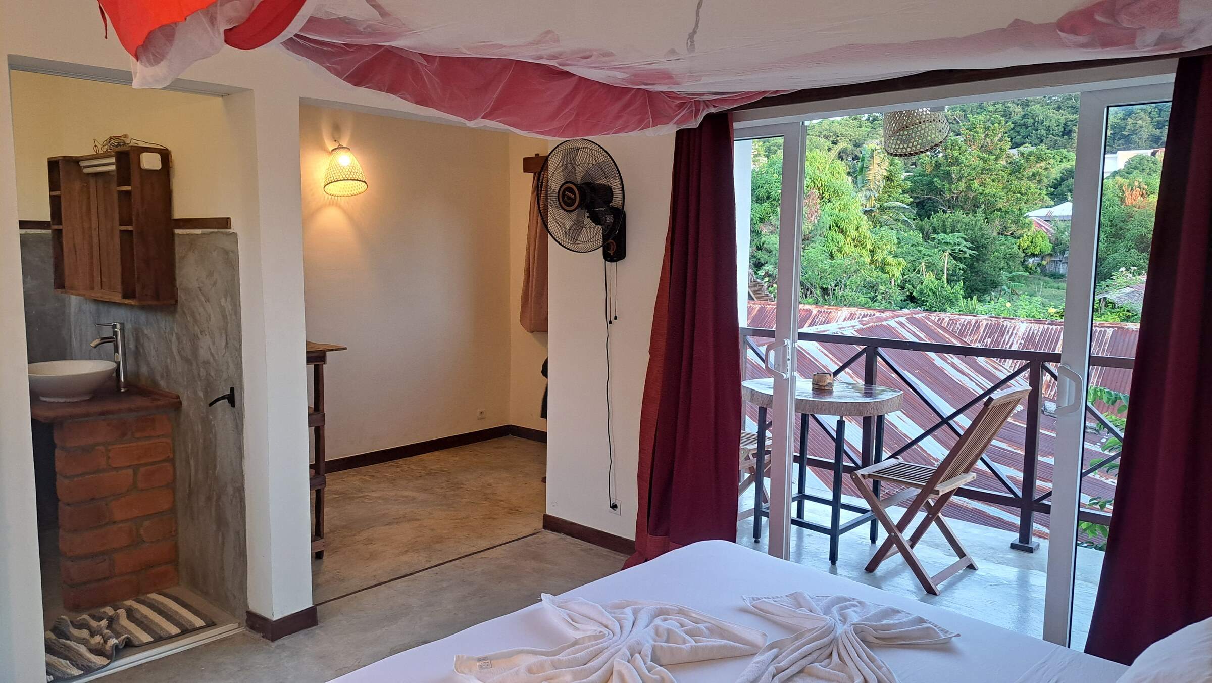 Chambre climatisée, étage